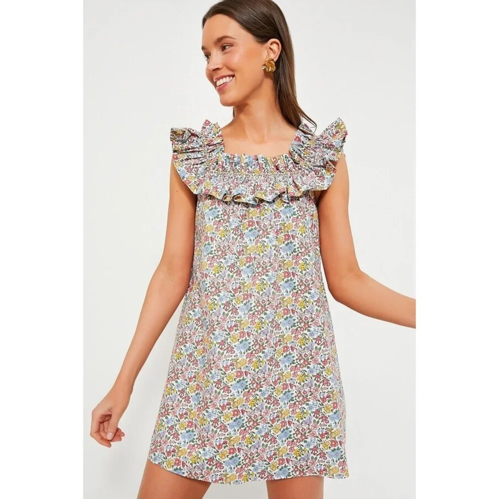 Hyacinth House Tuckernuck Womens Maria Mini Floral Dress Sz‎ XL Cottagecore